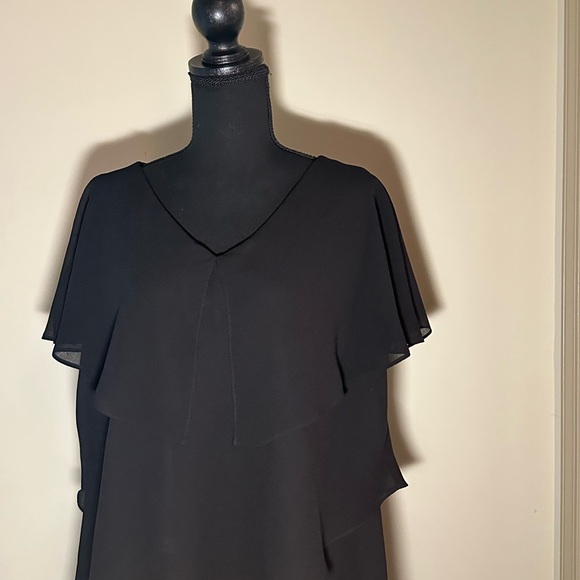 SL Fashions Tiered Cocktail Dress - Picture 2 of 11